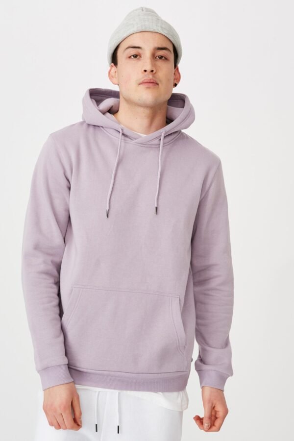 Oversized Purple Hoodie